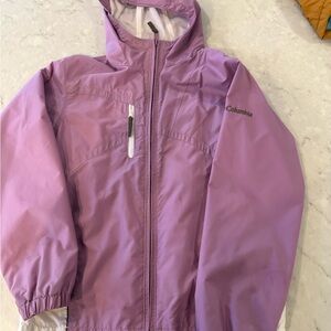 Columbia Kids Lavender Raincoat